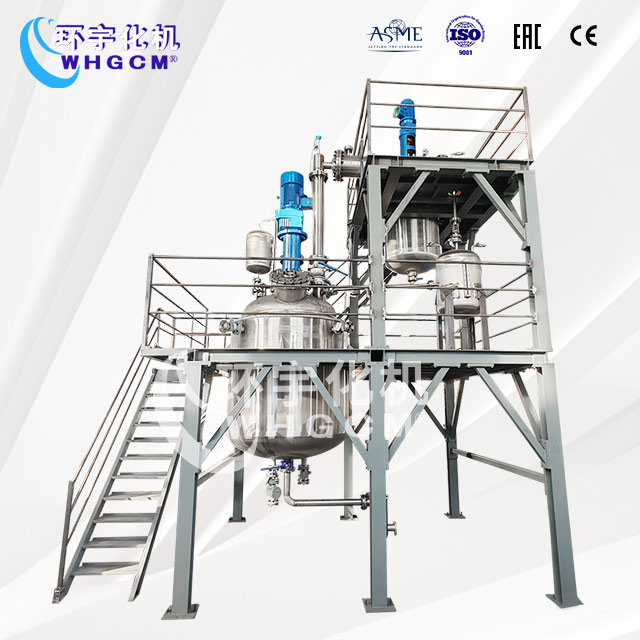 2000L不銹鋼聚合反應釜系統(tǒng)